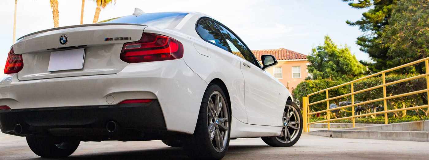 Slider image of BMW car
